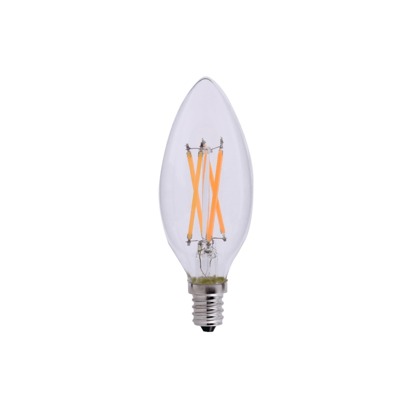 Goodlite C32 LED Chandelier Bulb, Torpedo Tip, 5W (60W Equal), Dimmable, 600 Lumens, Warm White 3000K, 15k Hours, Eco-Friendly, Ideal for Candelabra