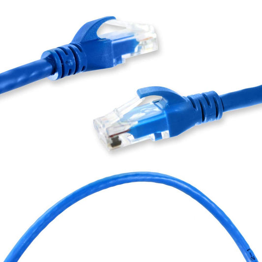 DynaCable Heavy Duty Cat6 Ethernet Copper Cable with Snagless RJ45 Connectors | 2 Pack/10FT | 24 AWG 550MHz | UL-Listed | 10 GB Max Speed for Fast