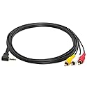 FocalTop AV A/V Audio Video TV Cable/Cord/Lead for Canon ZR830 ZR850