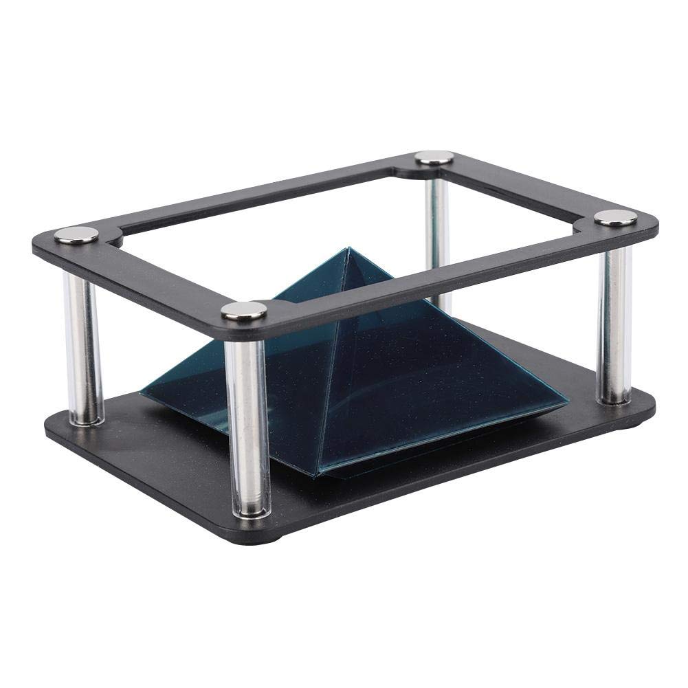 ASHATA 3D Holographic Display Stands Projector 3.5-6inch Mobile Smartphone Hologram for Corporate Product Display, Cartoon Interaction