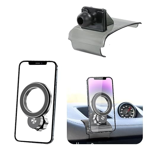 JIEZMO Car Magnetic Phone Mount for Porsche Macan 2015-2026 and Porsche Cayenne 2019-2023 Auto Interior Accessories Best Cellphone Holder Cell Phones