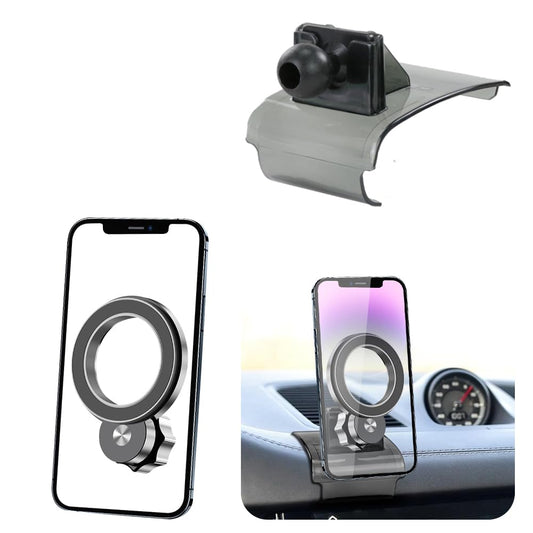 JIEZMO Car Magnetic Phone Mount for Porsche Macan 2015-2026 and Porsche Cayenne 2019-2023 Auto Interior Accessories Best Cellphone Holder Cell Phones