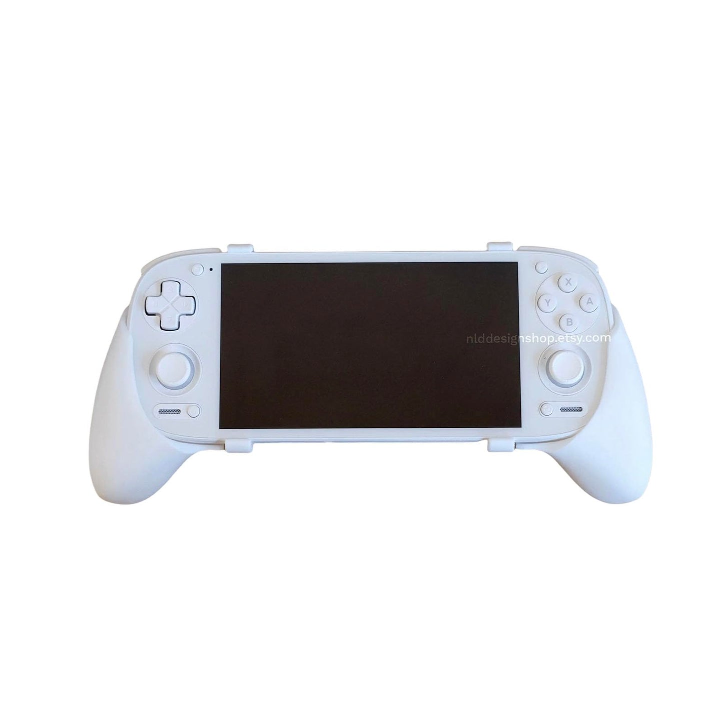 TEYOUYI Grip for 5 Thick Comfort Grip Case with Felt Wrap Ergonomic RP 5 Handheld Accessories for rp5 White