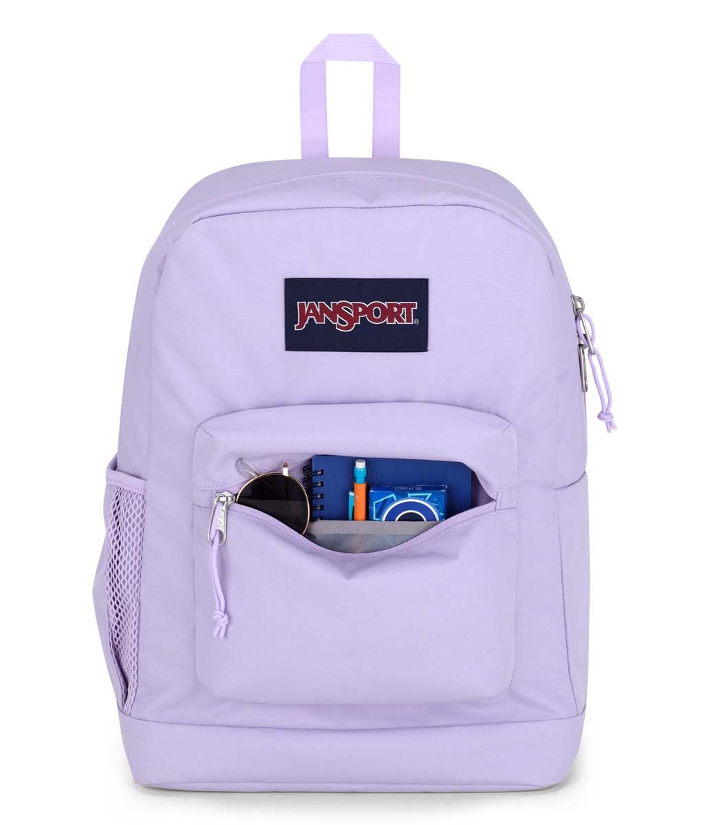 JanSport 26L Cross Town Plus Backpack, Pastel Lilac