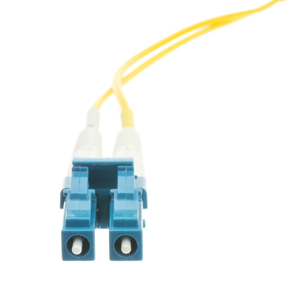 CableWholesale LC to LC OS2 Singlemode Duplex Fiber Patch Cord, 8m/26.2ft
