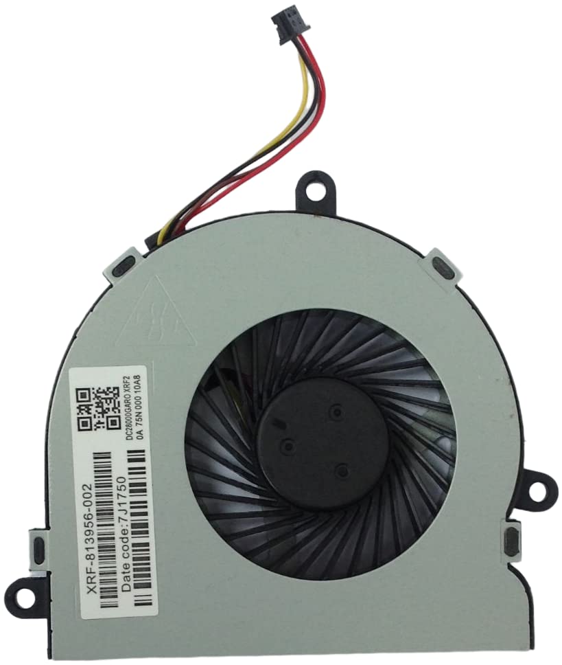 wangpeng® New 4 Pins CPU Cooling Fan SPS-813946-001 for HP Notebook 15-AC 15-AY 15-BA 15-BW/BS