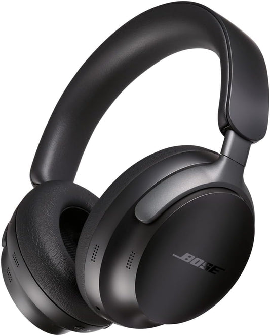 Bose QuietComfort Ultra Bluetooth Headphones, Wireless Headphones with Spatial Audio, Over Ear Noise Cancelling with Mic, Up to 24 Hours of Playtime…