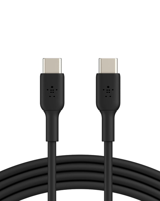 Belkin BoostCharge USB-C to USB-C Cable (1M/3.3ft) for iPhone 17, iPhone 17 Pro, Samsung Galaxy S25, S24, Pixel 10 & 9, iPad Pro, Nintendo Switch 2