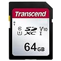 Transcend Digital Camera Memory Card, Compatible with Canon PowerShot ELPH 135 Digital Camera Memory Card 64GB Secure Digital Class 10 Extreme