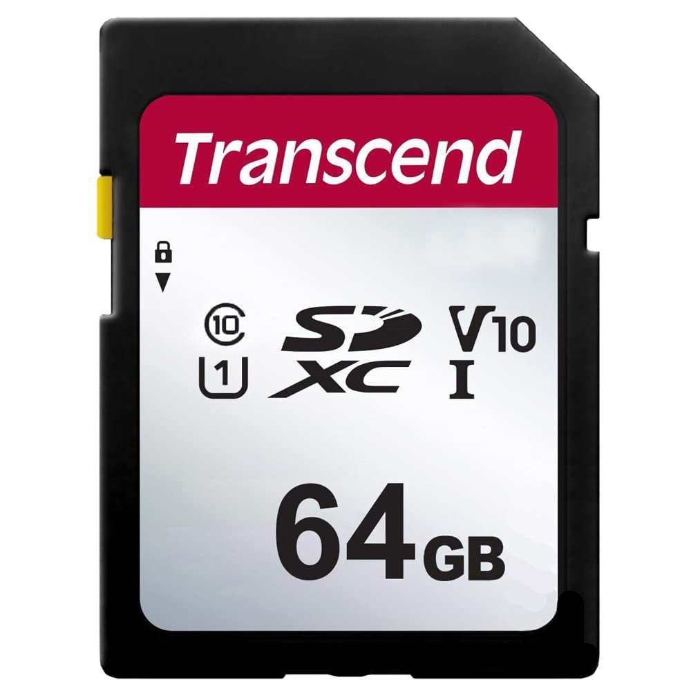 Transcend Digital Camera Memory Card, Compatible with Canon PowerShot ELPH 135 Digital Camera Memory Card 64GB Secure Digital Class 10 Extreme