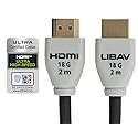 Liberty AV Zero-G 18G Super Flexible High Speed HDMI Cable Series 2.5M