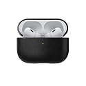 Nomad Airpods Pro 2 Case in Black Horween Leather, AirPods Pro 2nd gen Case Cover, Compatible with AirPods Pro Case 1st gen and 2nd, Case Cover, Qi