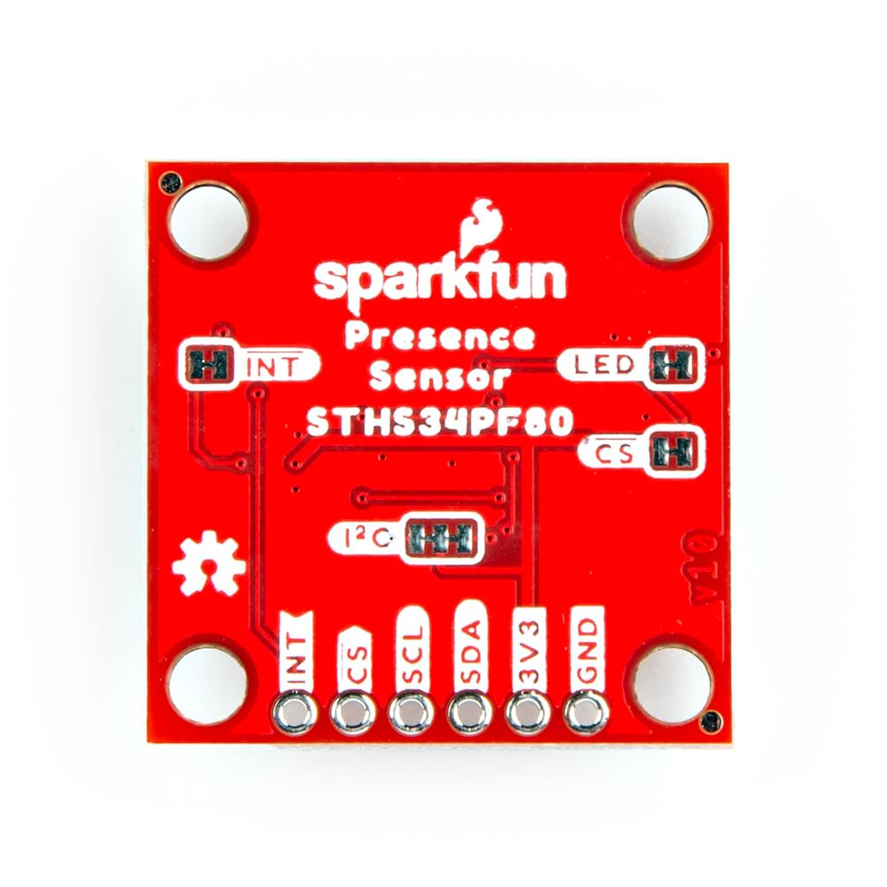 SparkFun Human Presence and Motion Sensor - STHS34PF80 (Qwiic) Breakout Board Dimensions: 1" x 1"