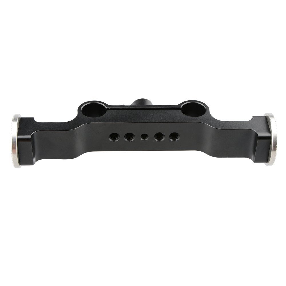 CAMVATE 15 Rod Clamp with Rosette Standard Accessory(M6,31.8mm) for Camera Rig Support Railblock Systems (Black) - 1466