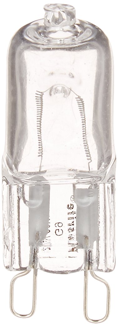 Plusrite 3418-60W - T4 - Looped Pin G9 Base - Clear - 2,000 Life Hours - 830 lm - 120V Halogen Light Bulb