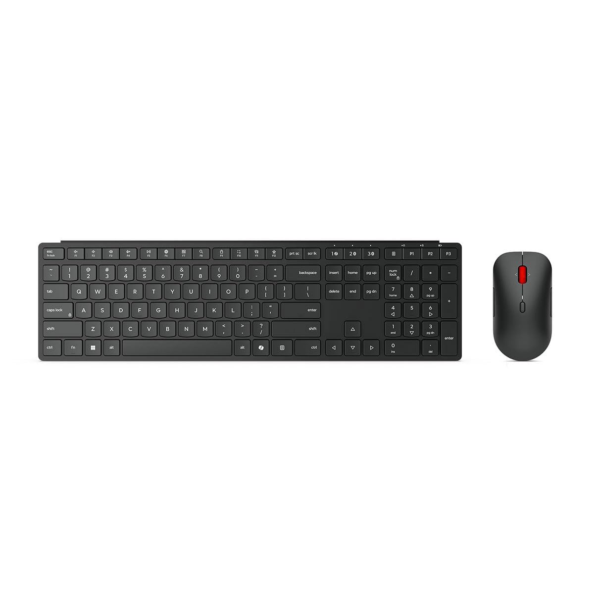 Lenovo Wireless Multi-Mode Pro Combo Keyboard and Mouse 6000 US English