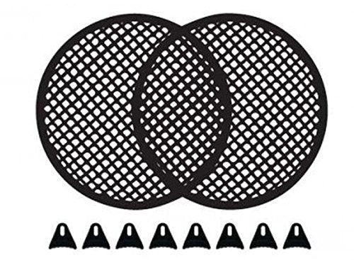 1 Pair 15" SubWoofer Mid Range Metal Mesh Waffle Speaker Grill DJ PA Car Audio