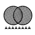 1 Pair 15" SubWoofer Mid Range Metal Mesh Waffle Speaker Grill DJ PA Car Audio