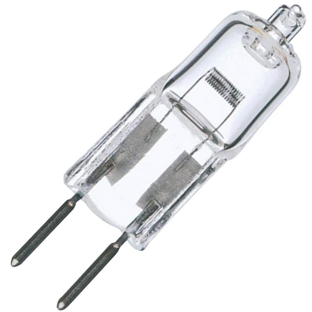 Satco S3469 1/Card 12V 35-Watt T4 GY6.35 Base Light Bulb, Clear