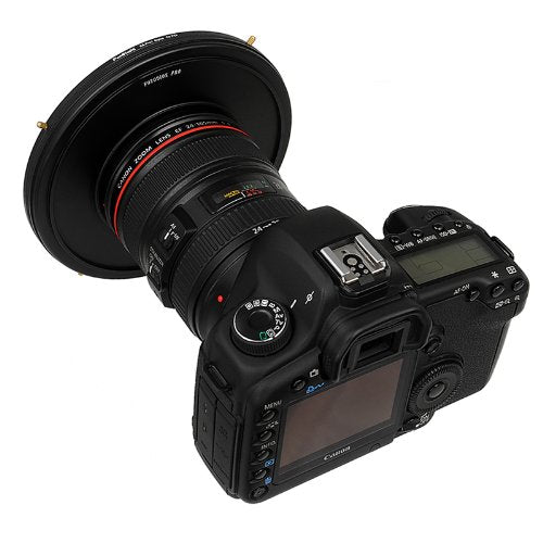WonderPana FreeArc 77mm-145mm Step-Up Ring from Fotodiox Pro, Anodized Black Metal Aluminum Step Up Ring for 77mm Lens Threads to 145mm Round Filters