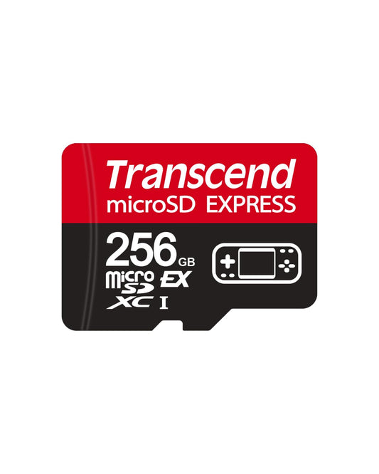 Transcend USD710 256GB microSD Express Card, Up to 900MB/s, for Nintendo-Switch 2/AR VR Devices, 4K 8K UHD Video Memory Card for ROG Ally/Steam