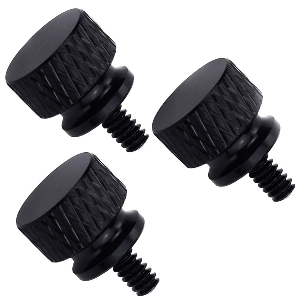 YATENG 10-pcs Anodized Aluminum Computer Case Thumbscrews (6-32 Thread) for Computer Cover / Power Supply / PCI Slots / Hard Drives DIY Personality