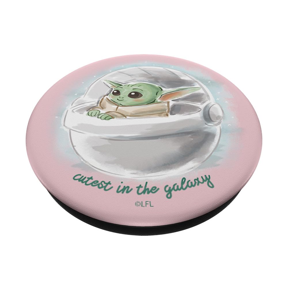Star Wars The Mandalorian The Child Cutest In The Galaxy PopSockets Adhesive PopGrip