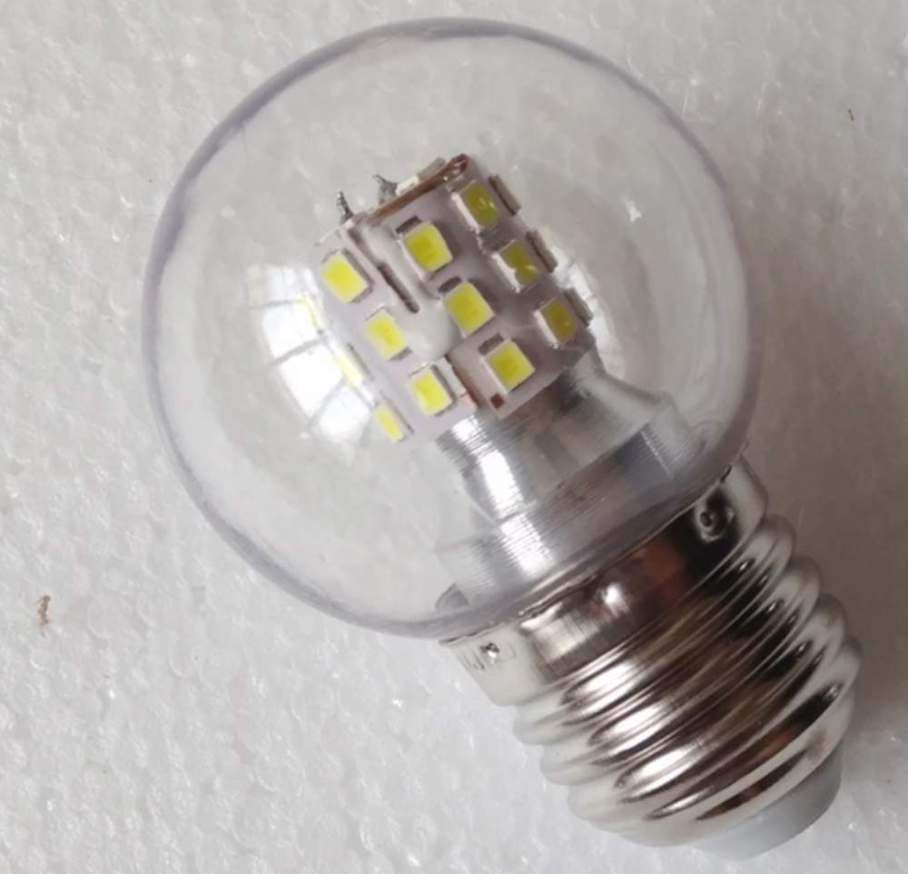 A15 LED Bulb G45 7W Mini Globe LED Bulb LED Candelabra Bulb for Ceiling Fan Decorative Lights, E26/E27 Medium Base,7W(60W Equivalent),AC85-265V,Not