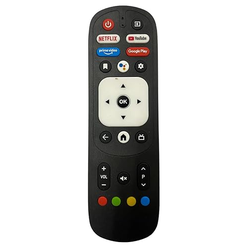 GHUST RM-C3287 Voice Remote Control Replacement for JVC Smart TV 50PFL5766 65PFL5704/F7 65PFL5504/F7 65PFL5604/F7 65PFL5766/F7 Remote Control