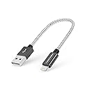CableCreation 0.5 Feet Short iPhone Charger Cable, [MFi Certified] Lightning to USB Data Sync Cord, Compatible with iPhone 14/14 Pro, AirPods Pro…