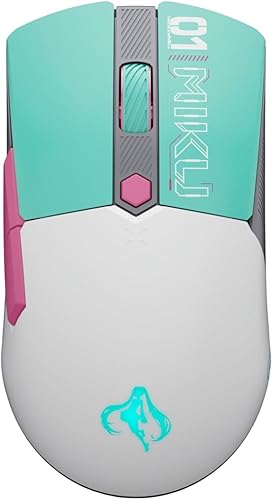 ASUS TUF Gaming Hatsune Miku Edition Mini Wireless Mouse - Right-Handed, 65g Lightweight, Compact, Tri-Mode Connectivity, 12K DPI, up to 134Hr