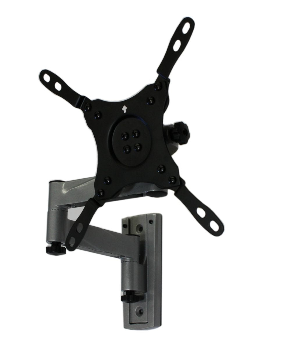 MyCableMart ARM 3-Way Travel/Lock Adjustable/Tilt Wall Mount Bracket 13-42"" to 33 lbs