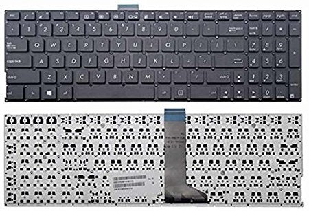 New Laptop Keyboard (Without Frame) Replacement for ASUS R554L R554LA R554LD J500LA J550LA J550LD R554 R554L R554LA R554LA-RH31T R554L-RH51T US Layout