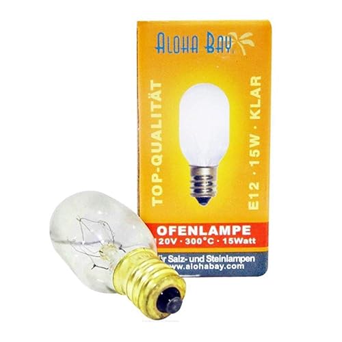 Himalayan Salt - Lamp Replacement Bulb 15 Watts/110 Volts Clear