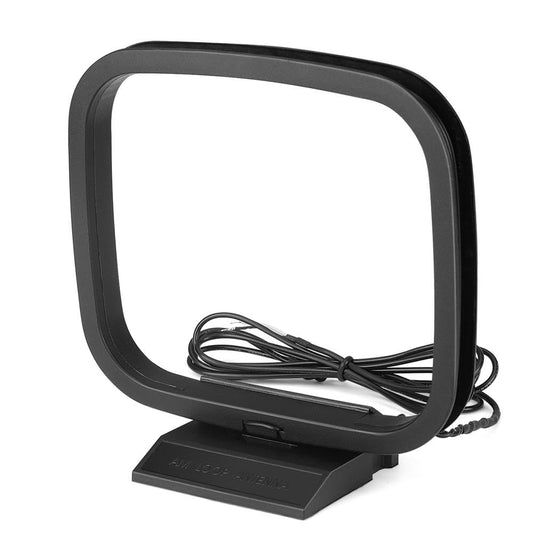 AM Loop Antenna with 2 Pin Bare Wire Compatible with Pioneer Onkyo Yamaha Marantz Pyle Indoor Radio Bluetooth Home Stereo Receiver AV Audio Video Home