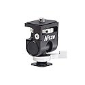 Nitze Field Monitor Mount with Quick Release Cold Shoe, Swivel and Tilt Adjustable Low Profile Monitor Holder - N54-F1