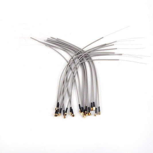 20Pcs 2.4G Receiver Antenna, ABS Aircraft Receiver Antenna Compatible Port for Futaba FrSky Replacement