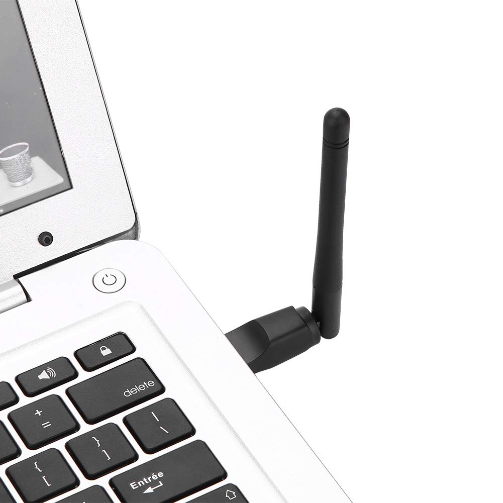 150Mbps USB Adapter 64/128/152-digit WEP Encryption Network Card for XPVISTAWIN7WIN8WIN10,Linux etc.
