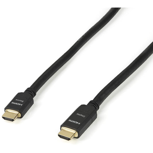 StarTech.com 98ft (30m) Active HDMI Cable - 4K High Speed HDMI Cable with Ethernet - CL2 Rated for In-Wall Install - 4K 30Hz Video - HDMI 1.4 Cord