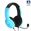 PDP AIRLITE Wired Stereo Gaming Headset, Officially Licensed by Sony PlayStation 5, PS5/PS4/PS3/PC, Lightweight Durable Headphones, 3.5mm Audio Jack