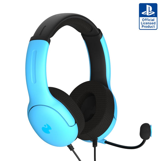 PDP AIRLITE Wired Stereo Gaming Headset, Officially Licensed by Sony PlayStation 5, PS5/PS4/PS3/PC, Lightweight Durable Headphones, 3.5mm Audio Jack