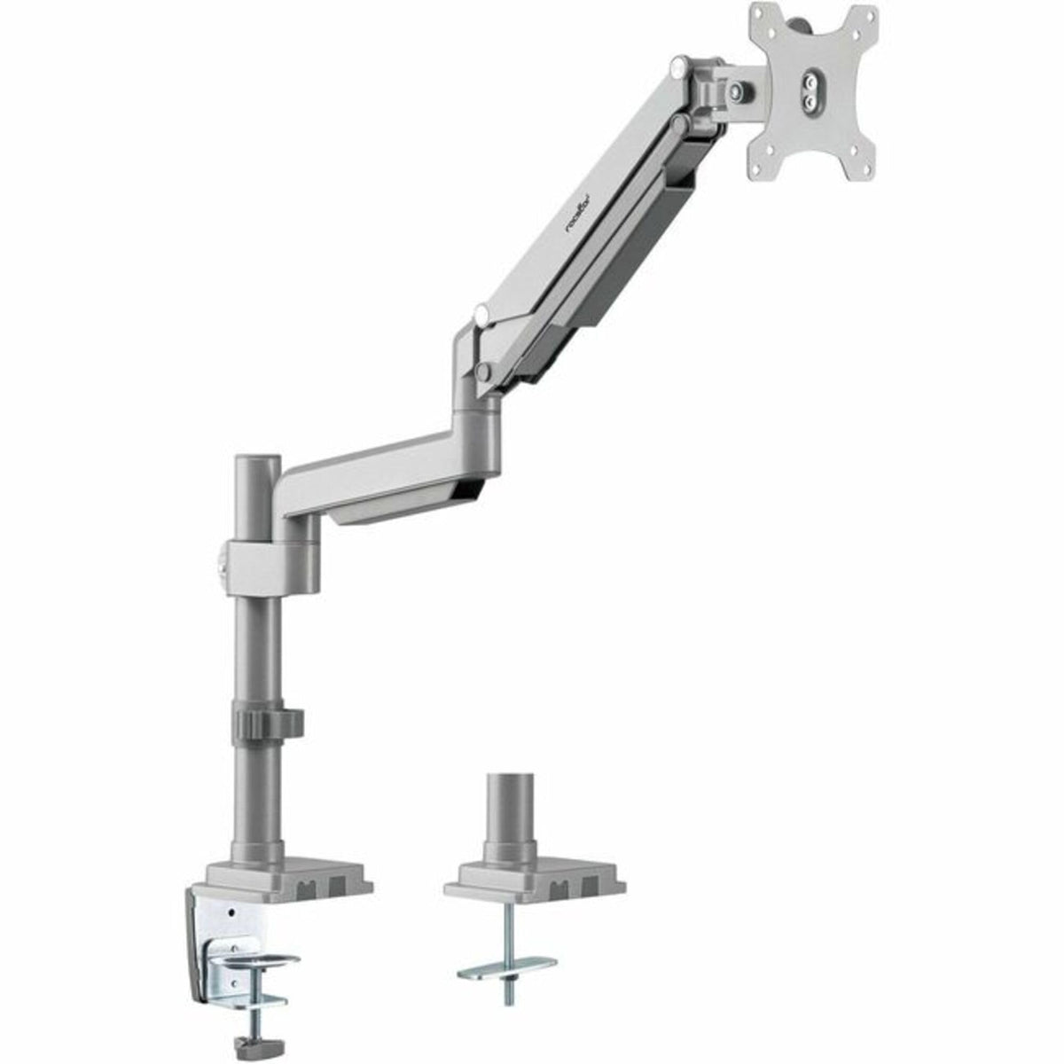 Rocstor ERGOREACH EP15 Premium Aluminum Single Ergonomic Monitor Mounted ARM, C-CLAMP &