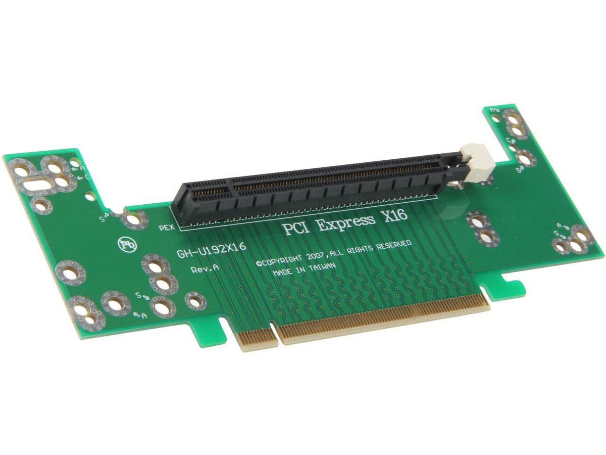 iStarUSA DD-666-2U-M 2U PCIe x16 Riser Middle Slot