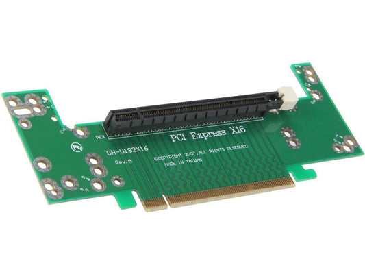 iStarUSA DD-666-2U-M 2U PCIe x16 Riser Middle Slot