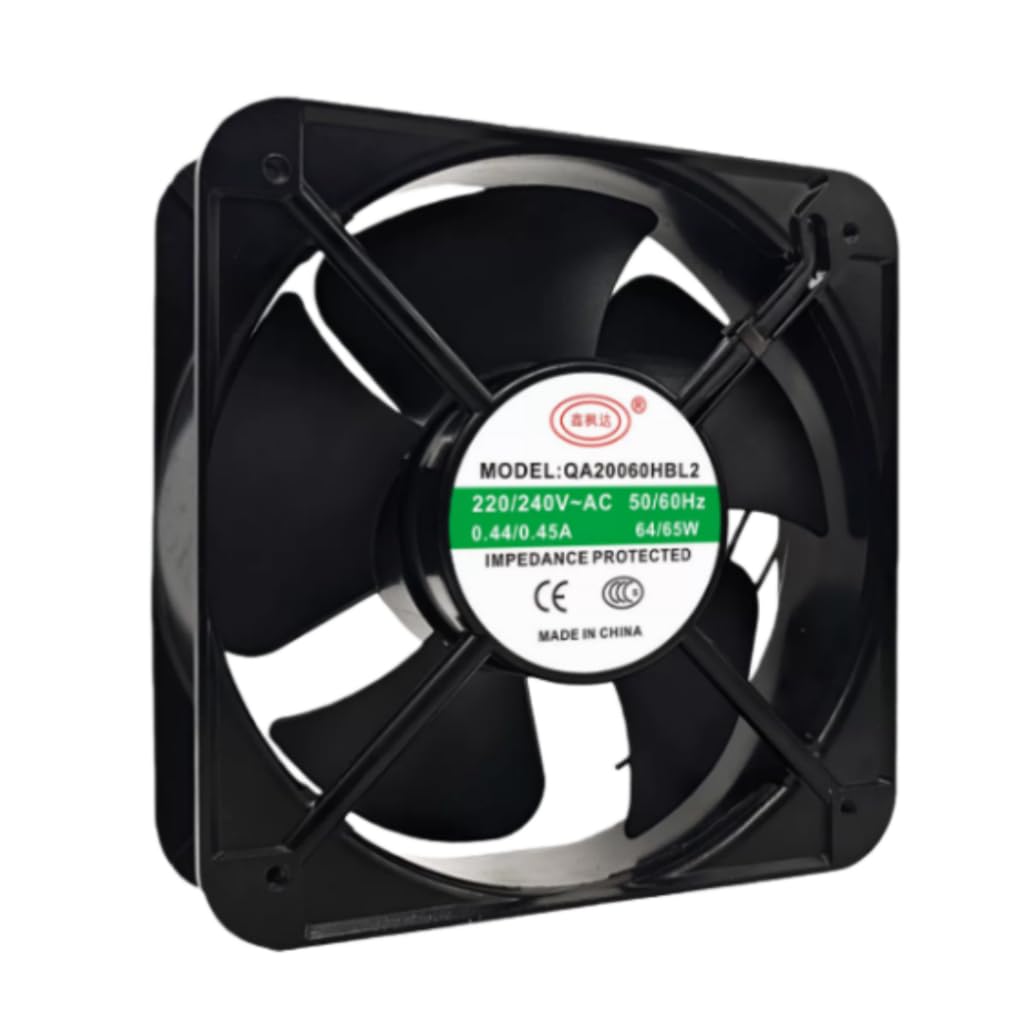 QA20060HBL2 20060 2-Wire Fan 200MM 220/240V 0.44/0.45A 20CM Cooling Fan
