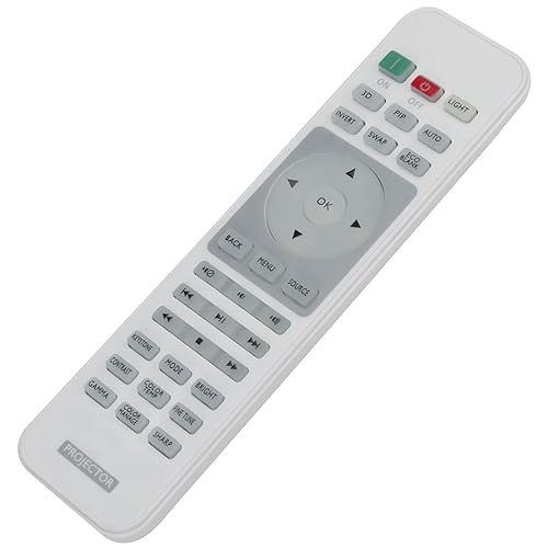 NTQinParts Replacement Remote Control Controller for BenQ HT2050 HT2050A 1080P Home Theater Projector