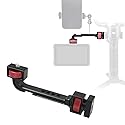 KOQINVIZ Gimbal Monitor Mount Phone Mount with Coldshoe Mount 1/4" Holes for DJI Ronin RS 3 /RS3 Mini Pro/RS 2 / RSC 2/ SC/S Zhiyun Weebill S Crane 3s