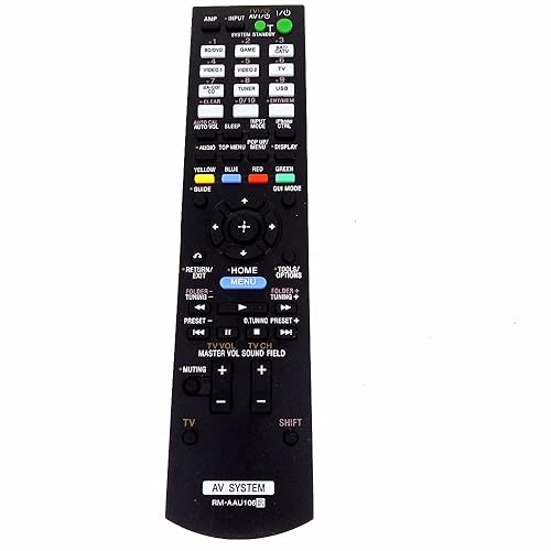 Replacement RM-AAU106 Remote Control for Sony STR-DH720 STR-DH720HP STR-DH730 AV Receiver