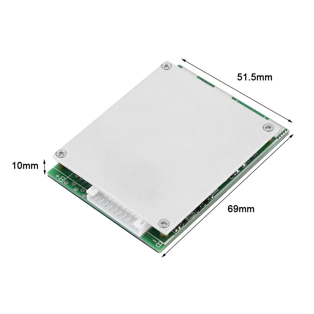 36V 35A 10S Li-ion Battery PCB Balancing Board for Ternary Cobalt Cells with Heat Dissipation