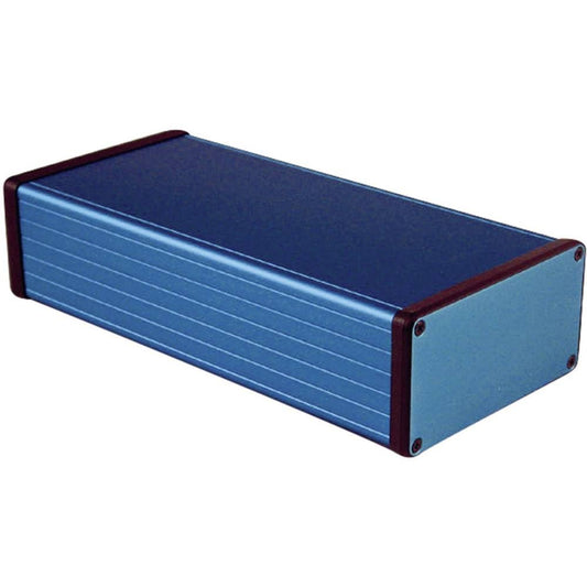 Enclosure - Hammond, Extruded Aluminum, Blue, 8.66" x4.06" x2.09"